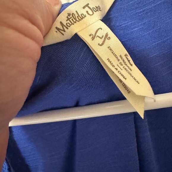 Matilda Jane Adventure Begins Into The Blue Tiered Midi Dress